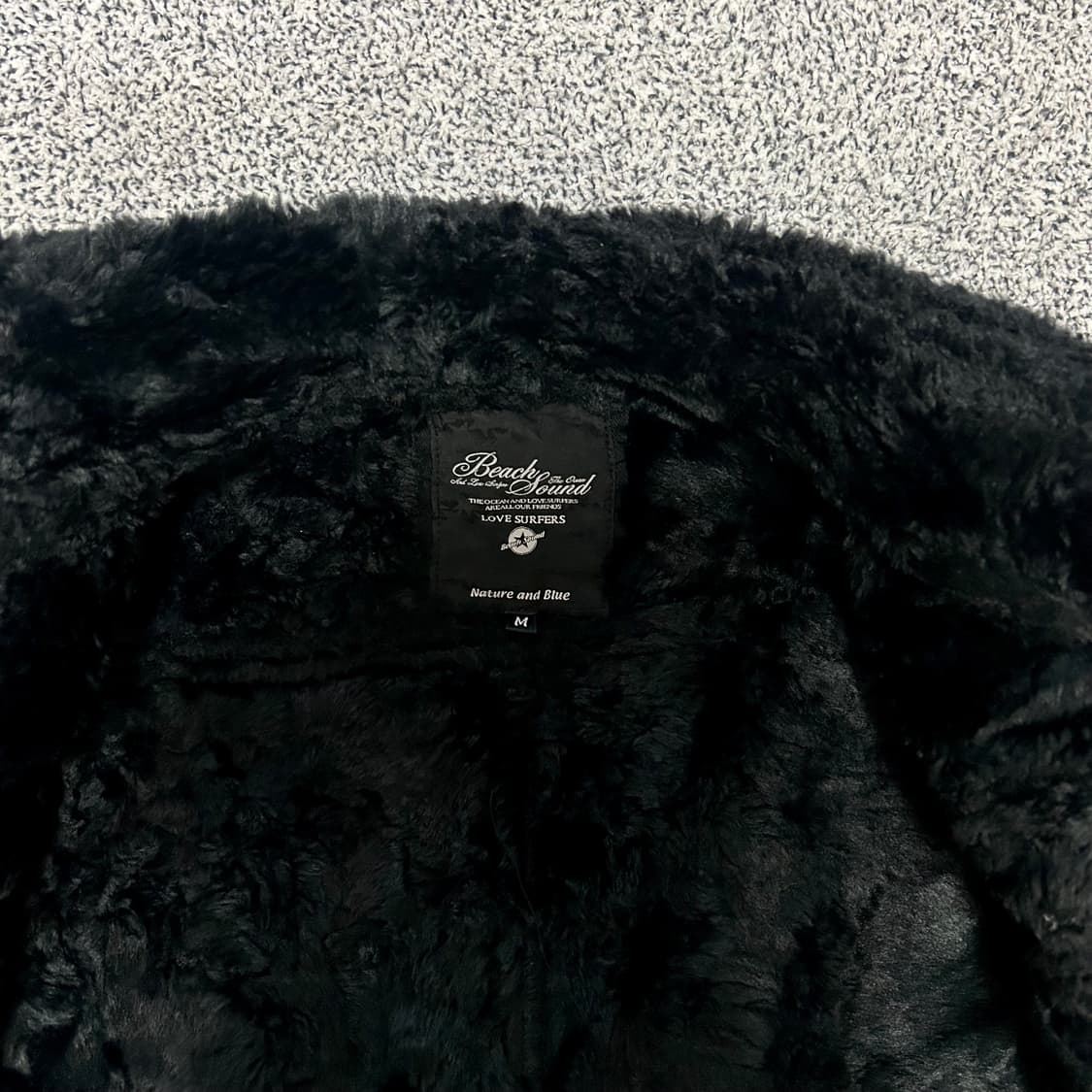 Bleach Sound Black Shearling Mustang 상품이미지6