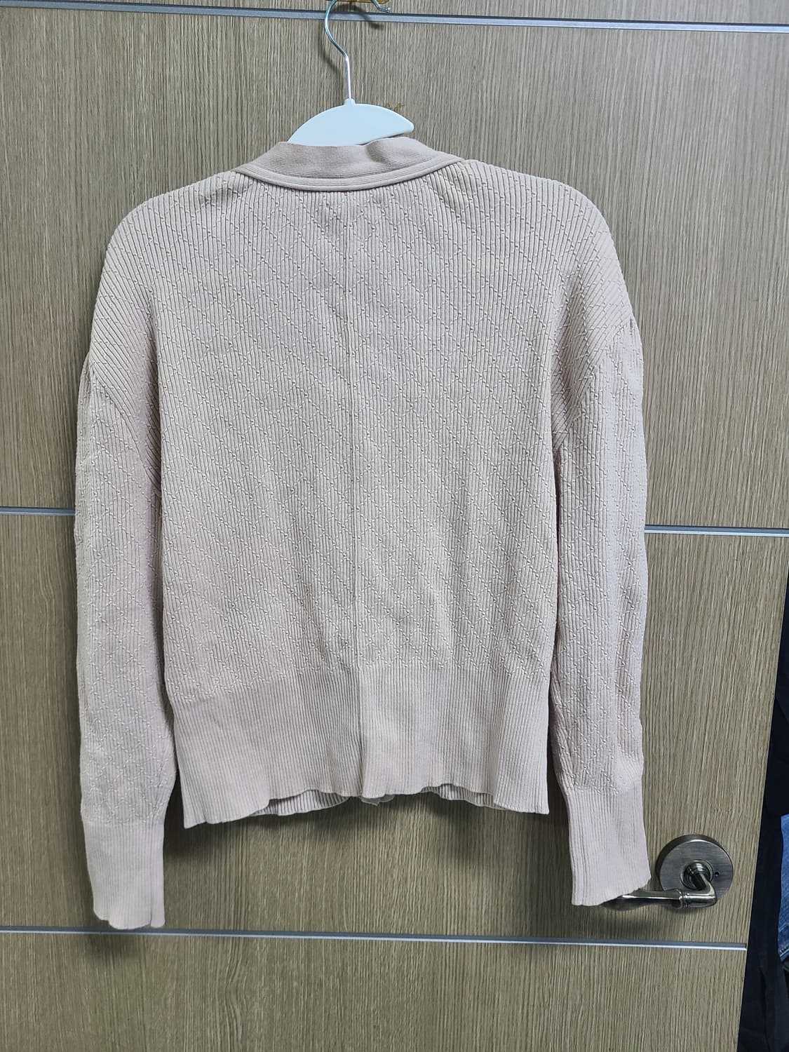 오브제 볼륨 퍼프소매 니트가디건  상품이미지4