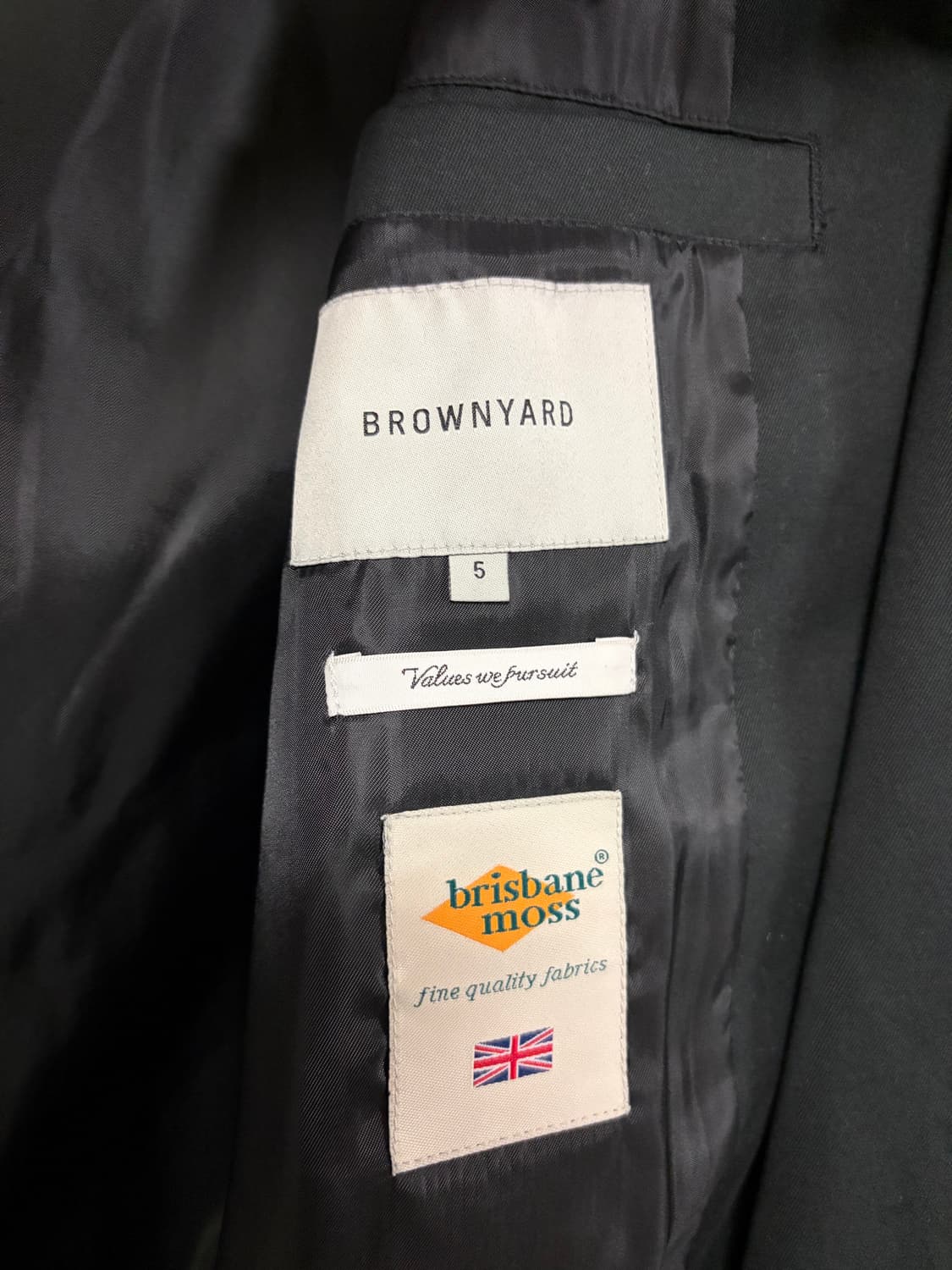 [5] 브라운야드 스윙 자켓 블랙 상품이미지6