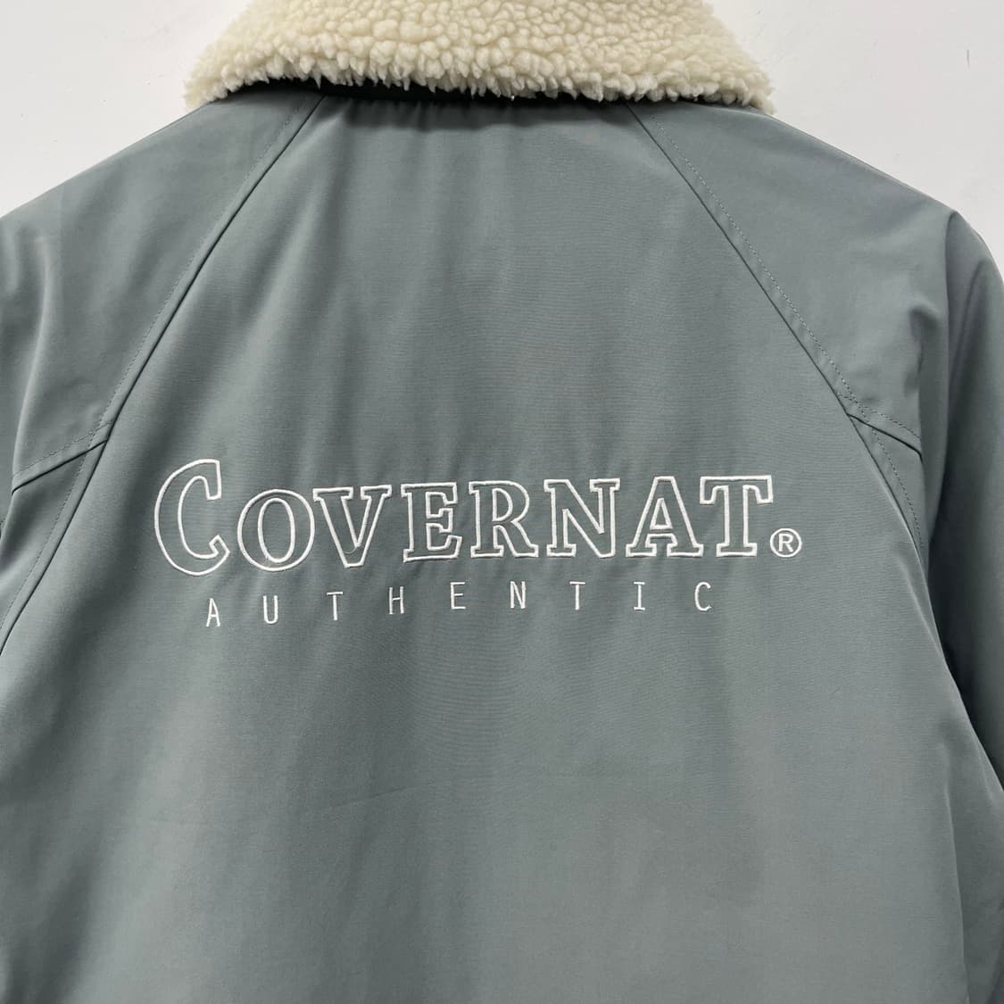 커버낫 뽀글이 카라 코치 자켓 M 상품이미지6