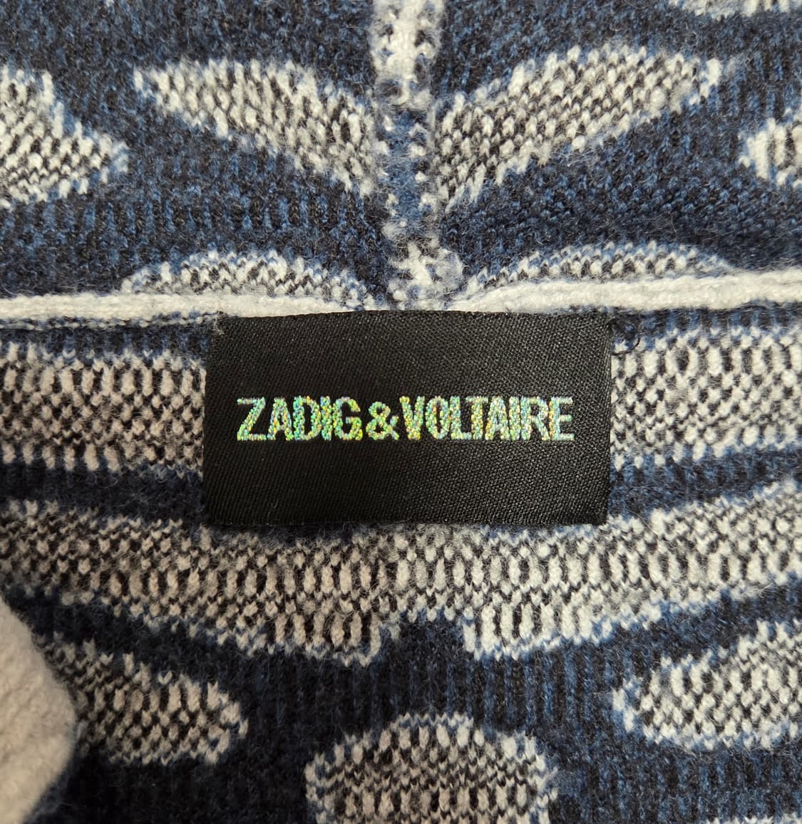 자딕앤볼테르 여성 지브라패턴 니트 후드집업 상품이미지8