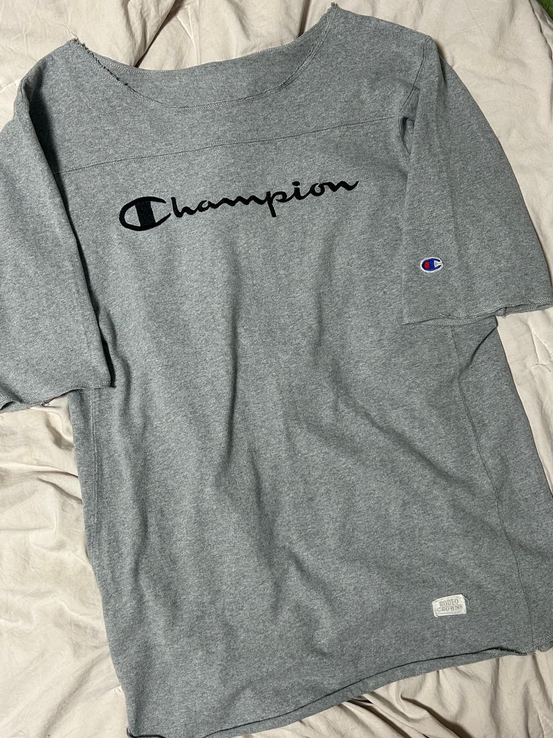 챔피온 원숄더 롱티 원피스 상품이미지3