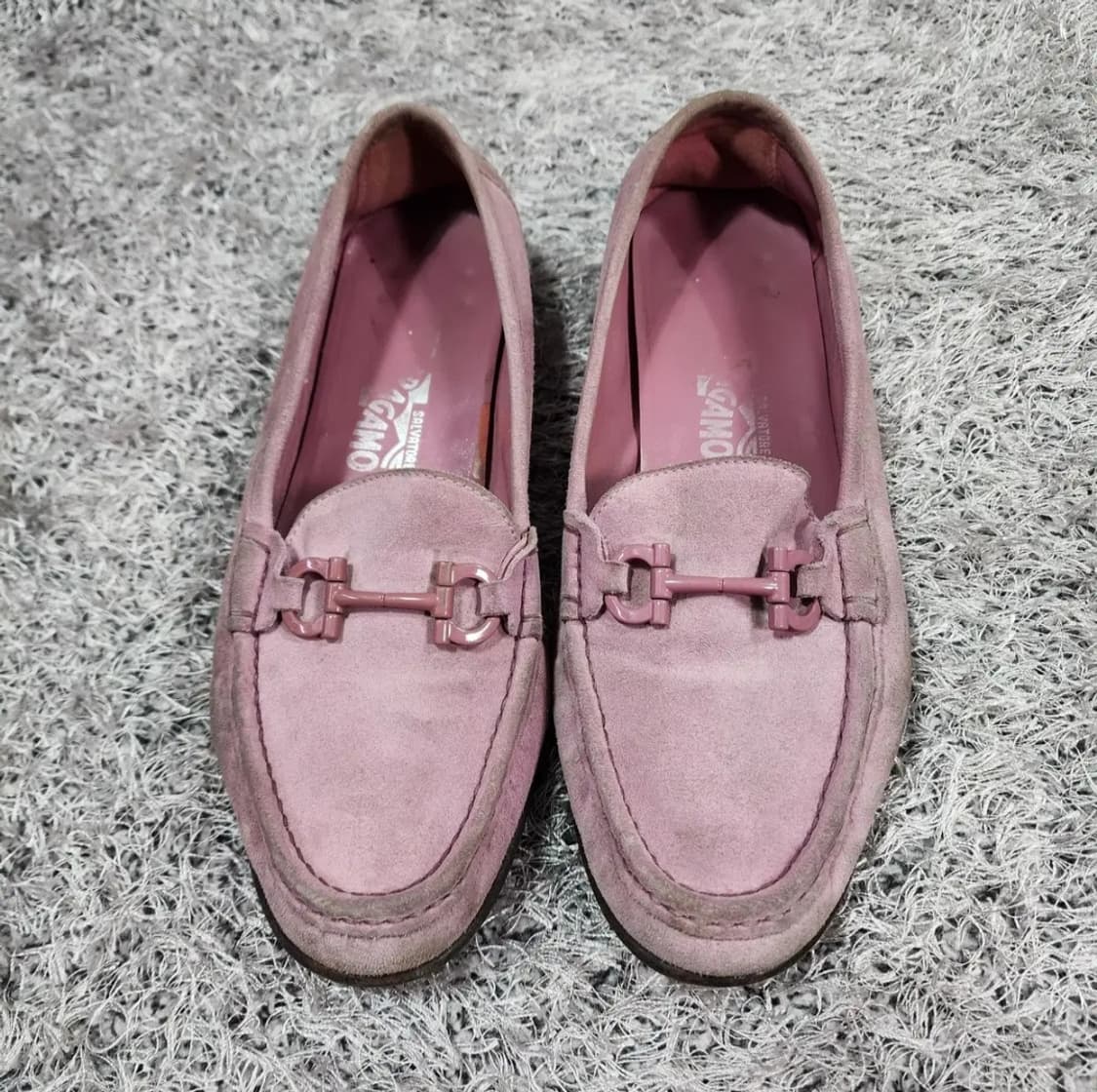 페라가모 스웨이드 로퍼 8.5 상품이미지2