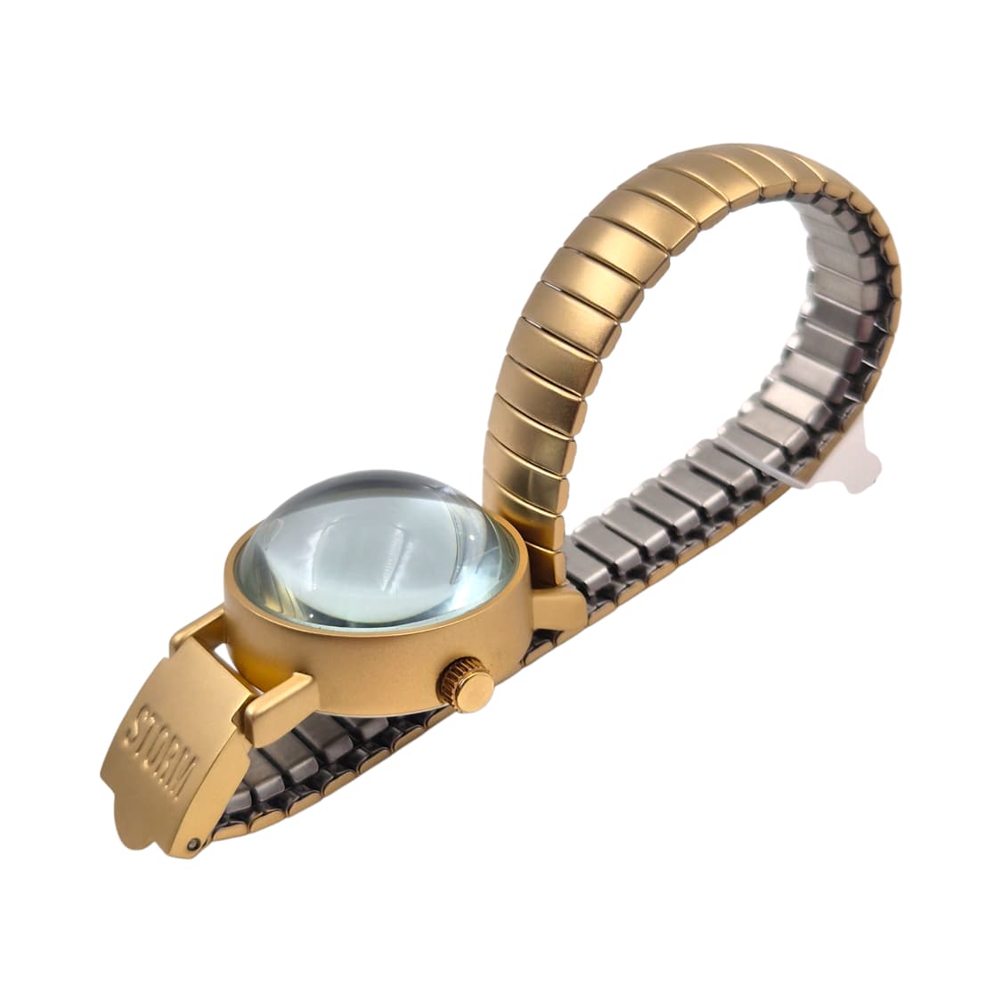 90s 영국 스톰 스페이스 에이지 그린 반구 시계 상품이미지3