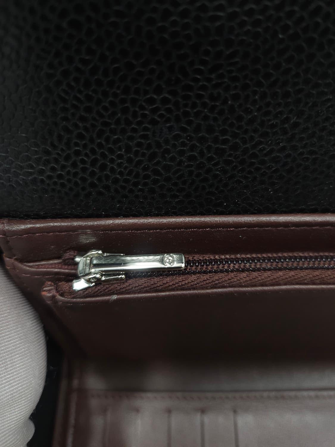 [정품] 샤넬 클래식 똑딱이 캐비어 CC 플랩 중지갑 AP0232 상품이미지8