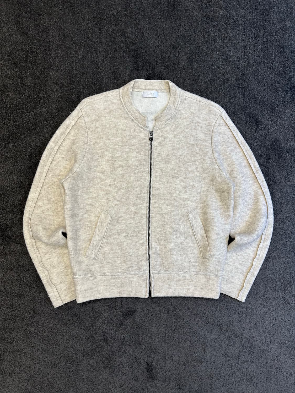 TIME 집업 가디건 S 상품이미지1