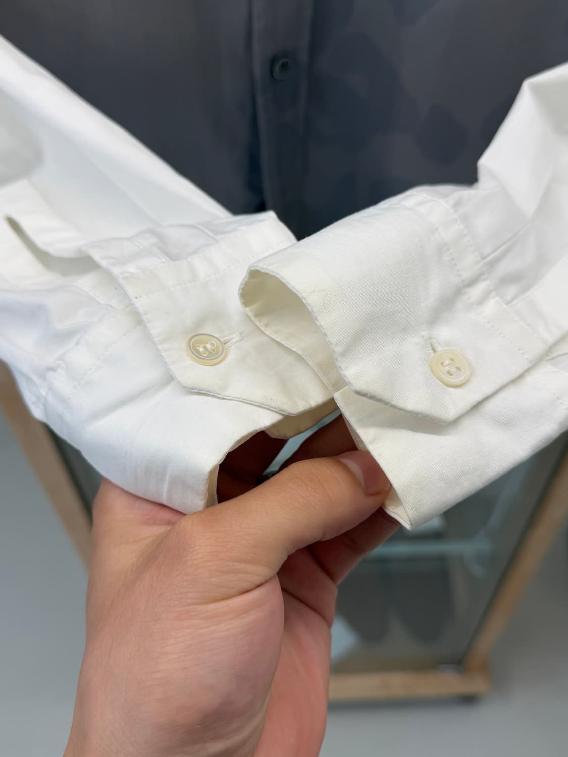 Y's multi block shirts  상품이미지4