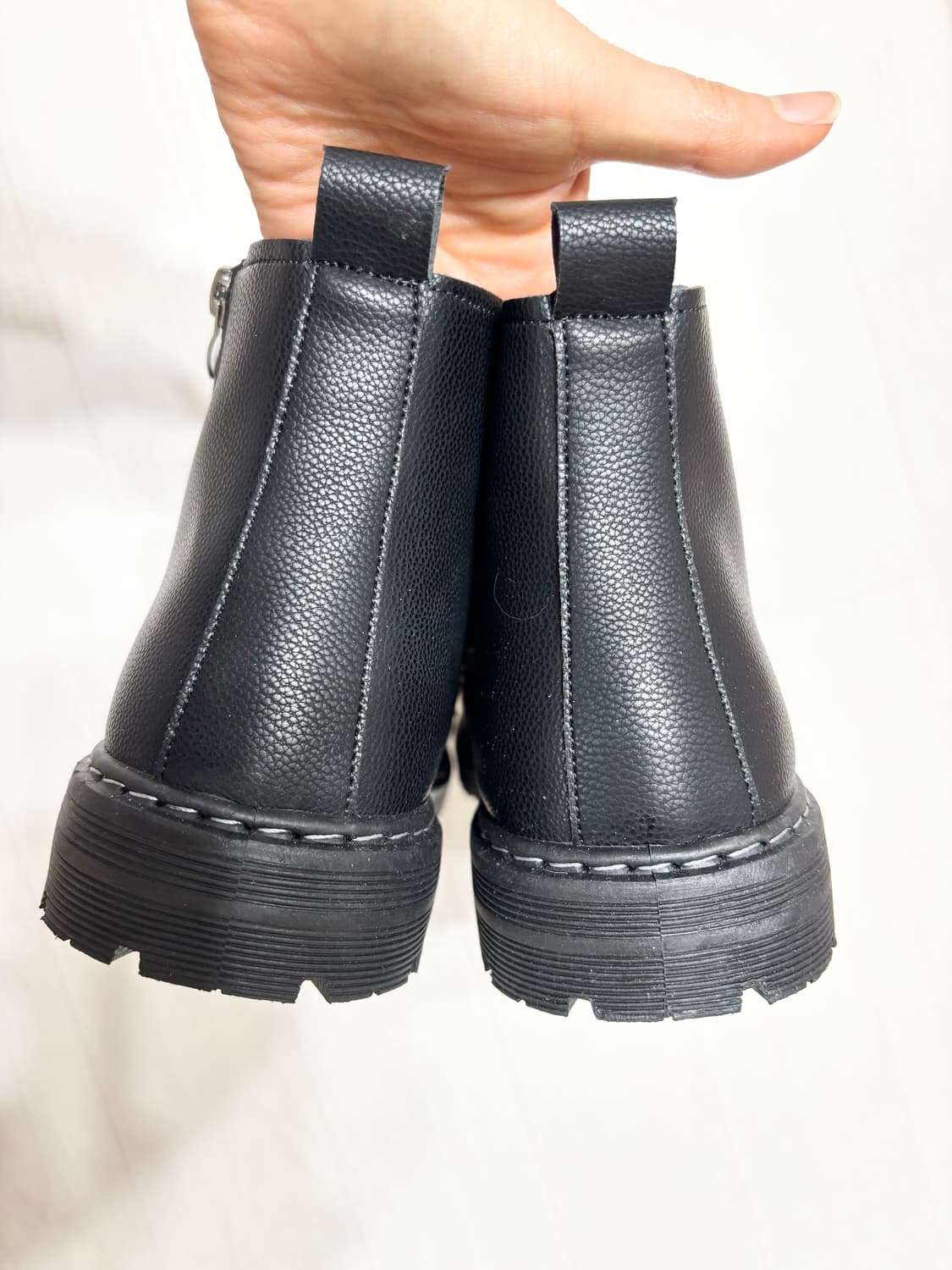 새제품ㅡ 옆지퍼 발목길이 신발+ 털깔창 상품이미지6