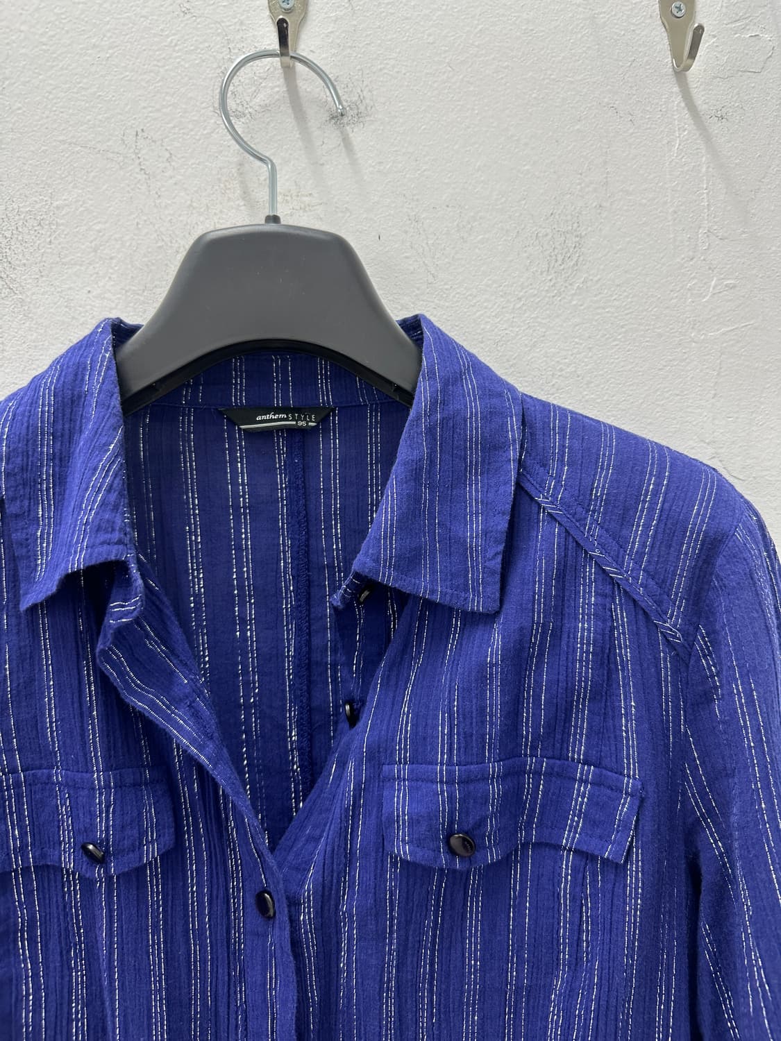 ANTHEM STYLE vintage stripe gloss shirts 상품이미지6