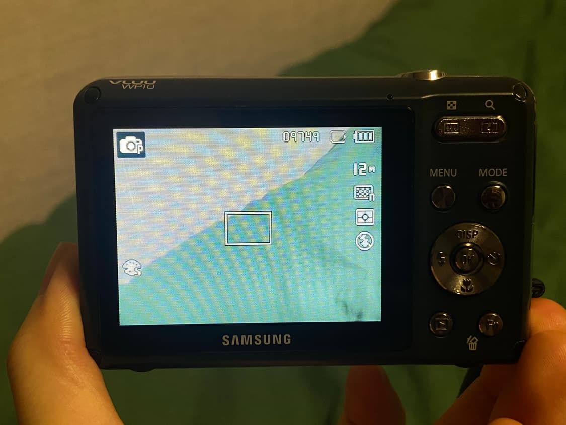 삼성 디카 빈티지 디카 VLUU WP10 방수 디카 옐로우 상품이미지9