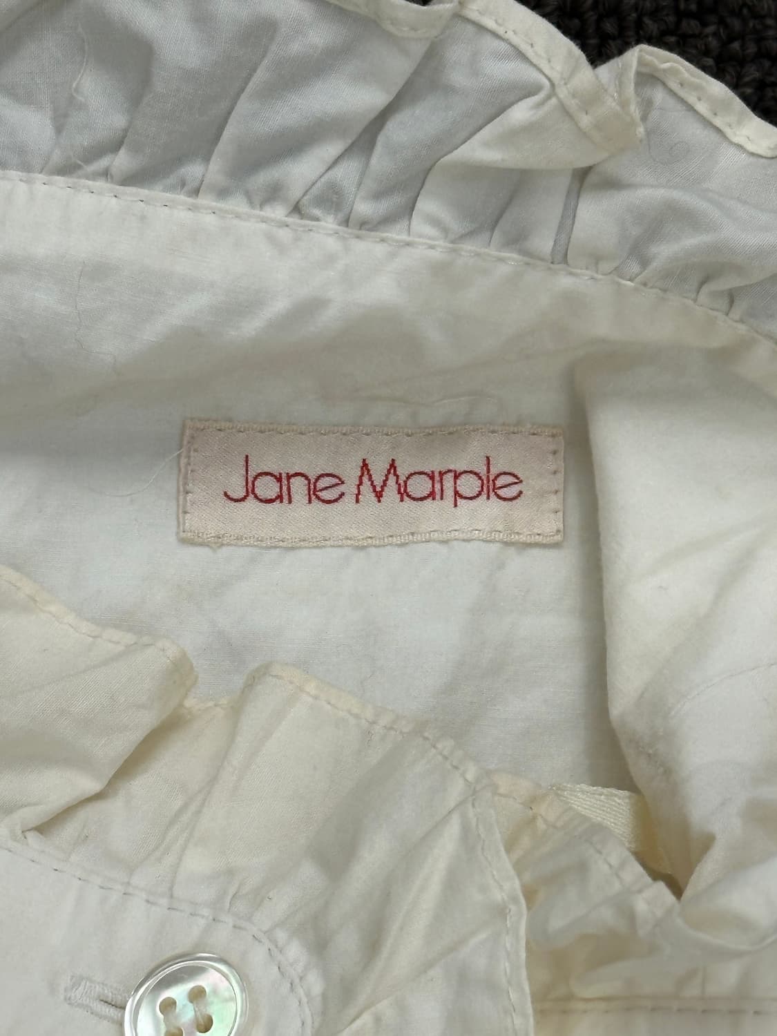 OS)Japanese vintage 여성 하이웨스트 캉캉 스커트(단추) 상품이미지3