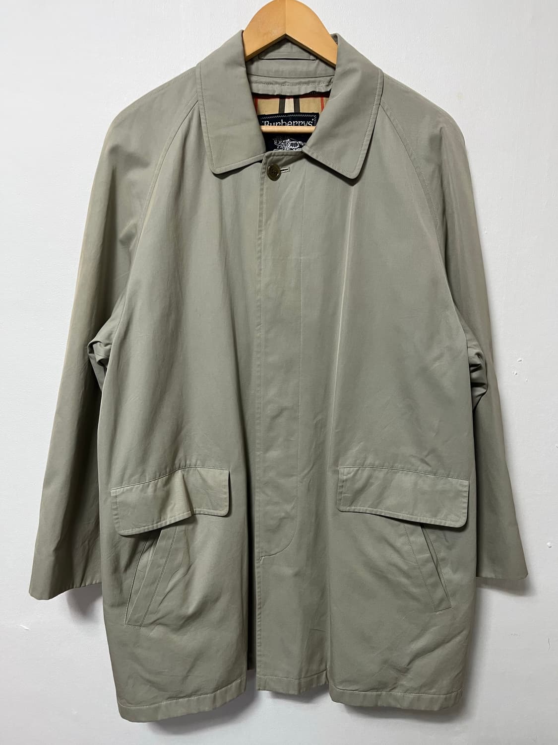 100 Burberry 버버리 올드스쿨 코트 정품 상품이미지1