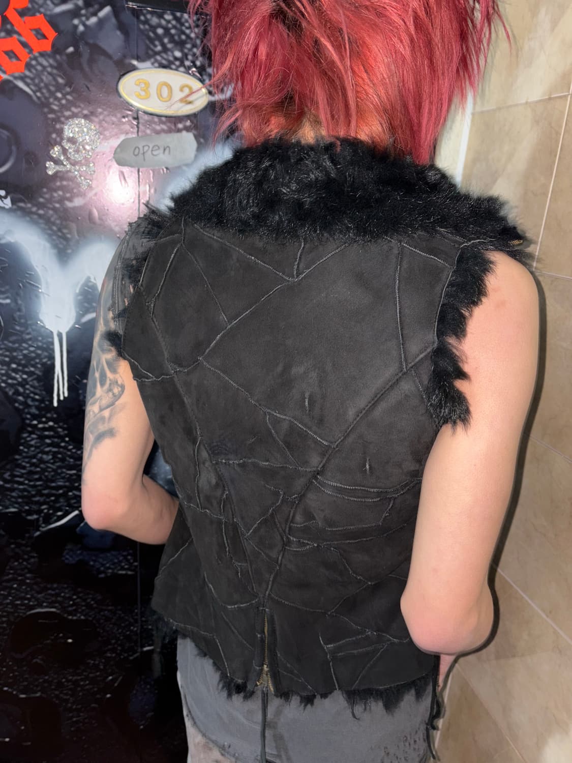 Vkei suede vest 상품이미지6