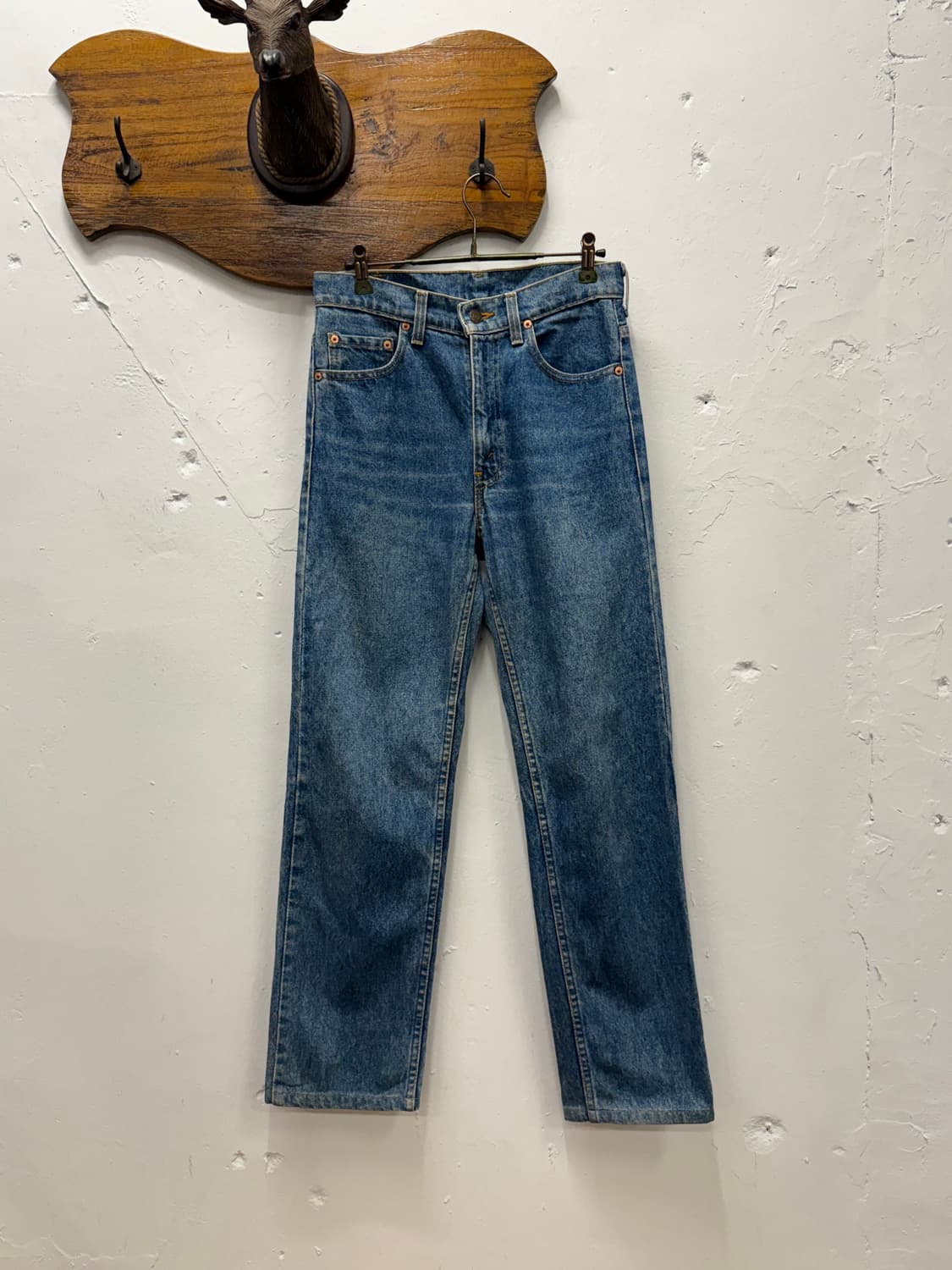 28) 90s USA Levi’s 505 Straight Jeans 상품이미지5