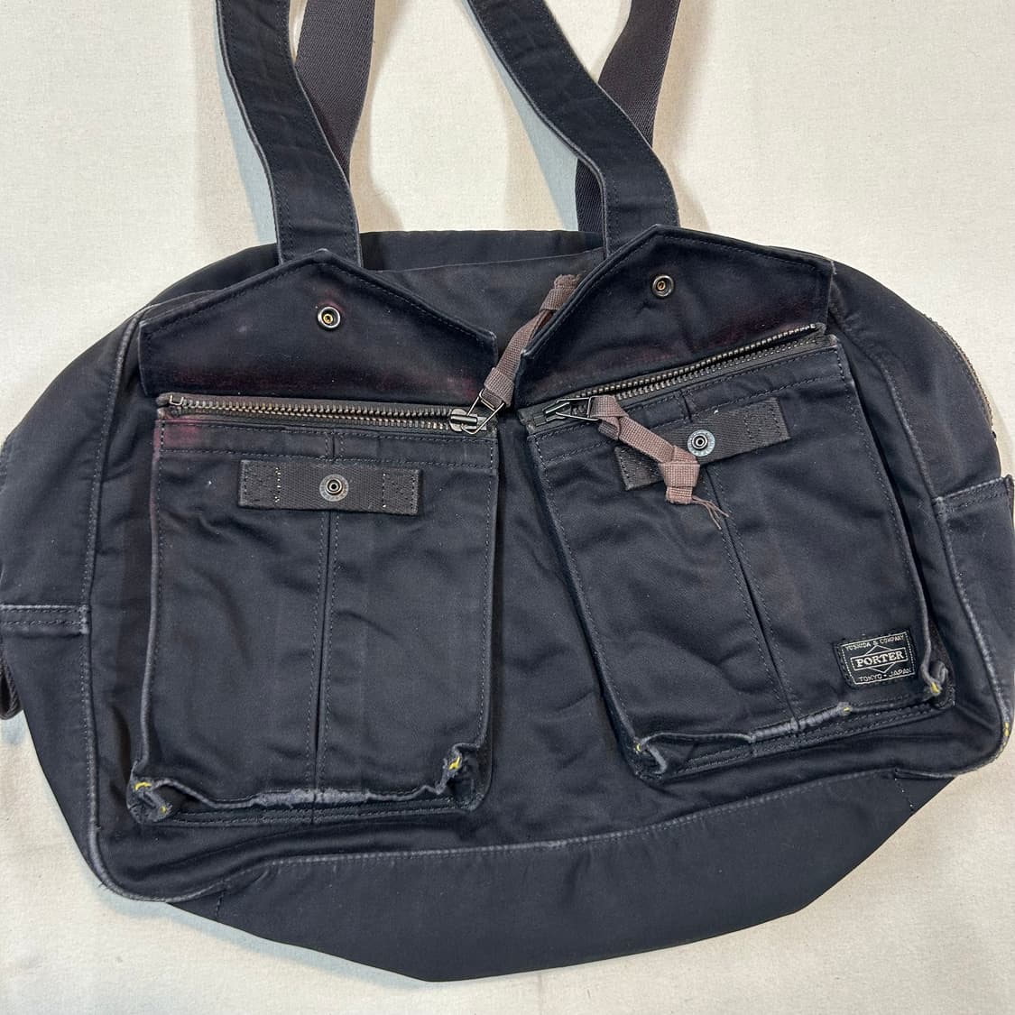 요시다 포터 밀리터리 토트백 숄더백 70주년 한정판 상품이미지2