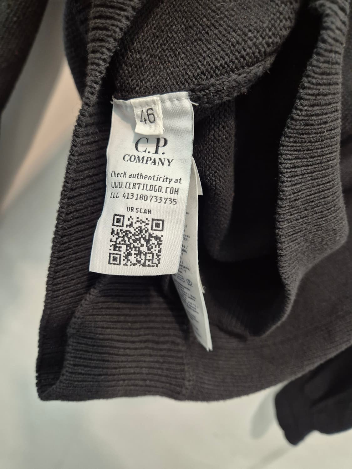 C.P. Company 남성 니트 블랙  46
 상품이미지5