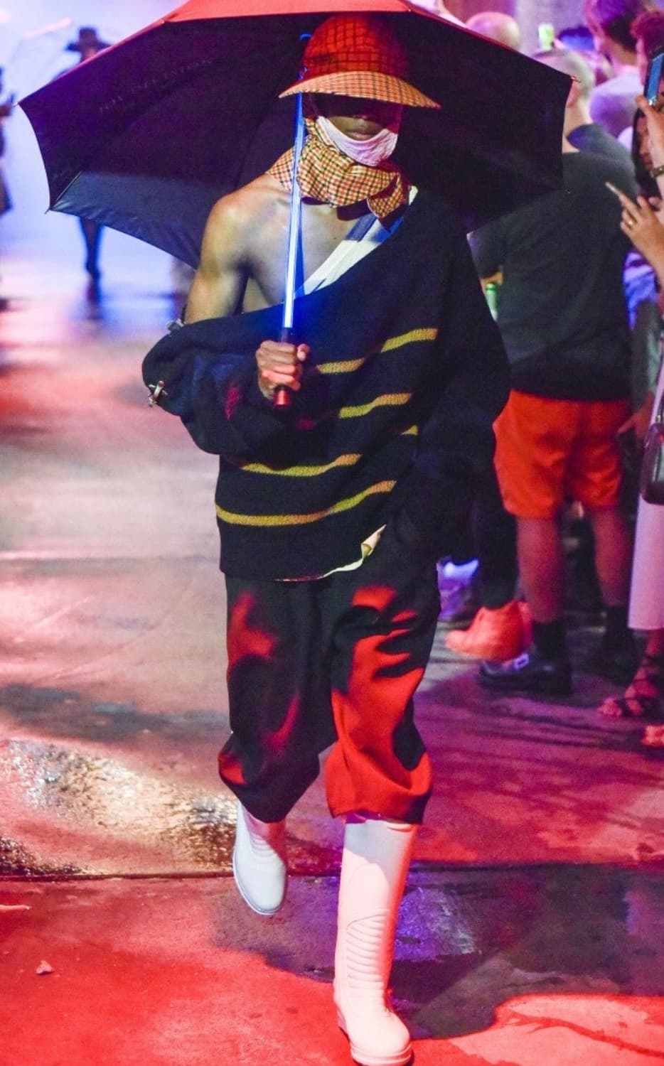 (구매) 라프시몬스 18ss 파이어맨 버클 보트넥 니트 블랙 상품이미지5