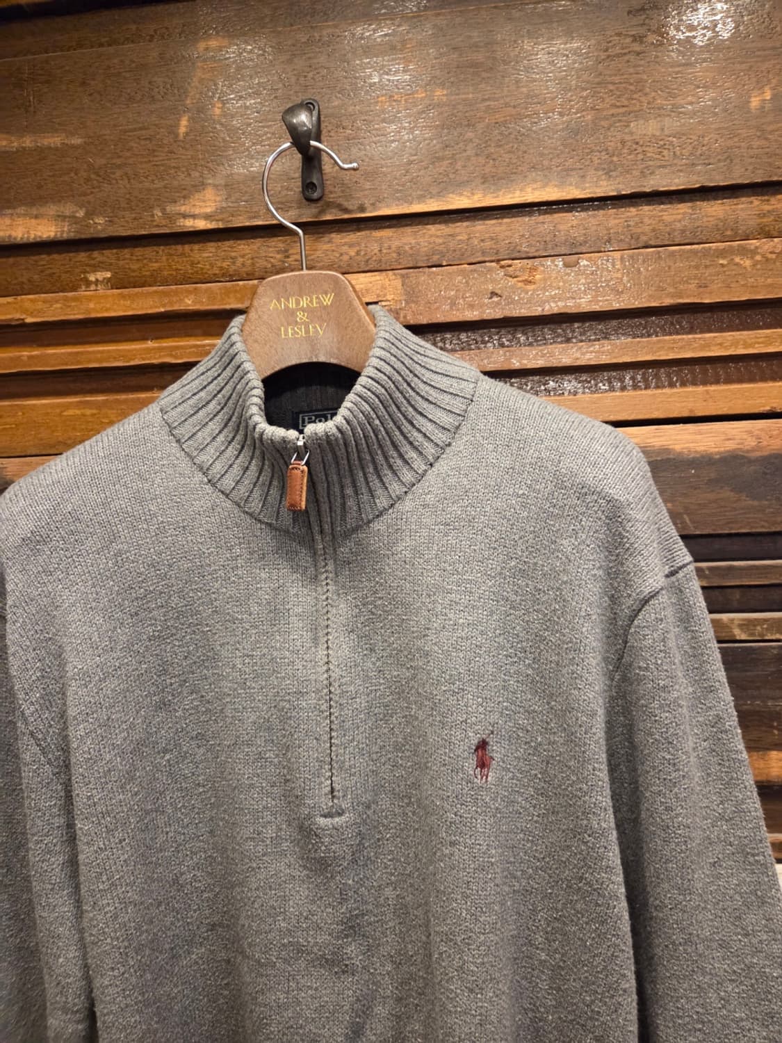 폴로랄프로렌 짚업니트 상품이미지9