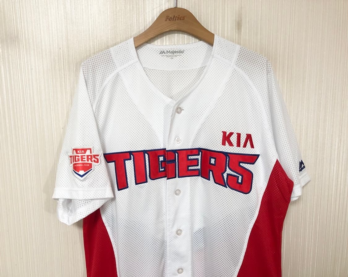 KBO 마제스틱 기아타이거즈 홈유니폼/져지 105 상품이미지2