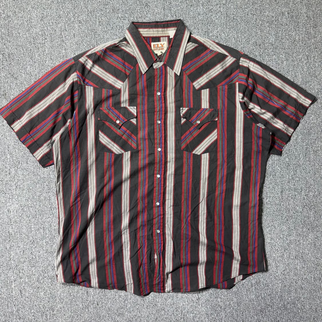 웨스턴 셔츠 레드 ( XL/OLD-7557 ) 상품이미지1