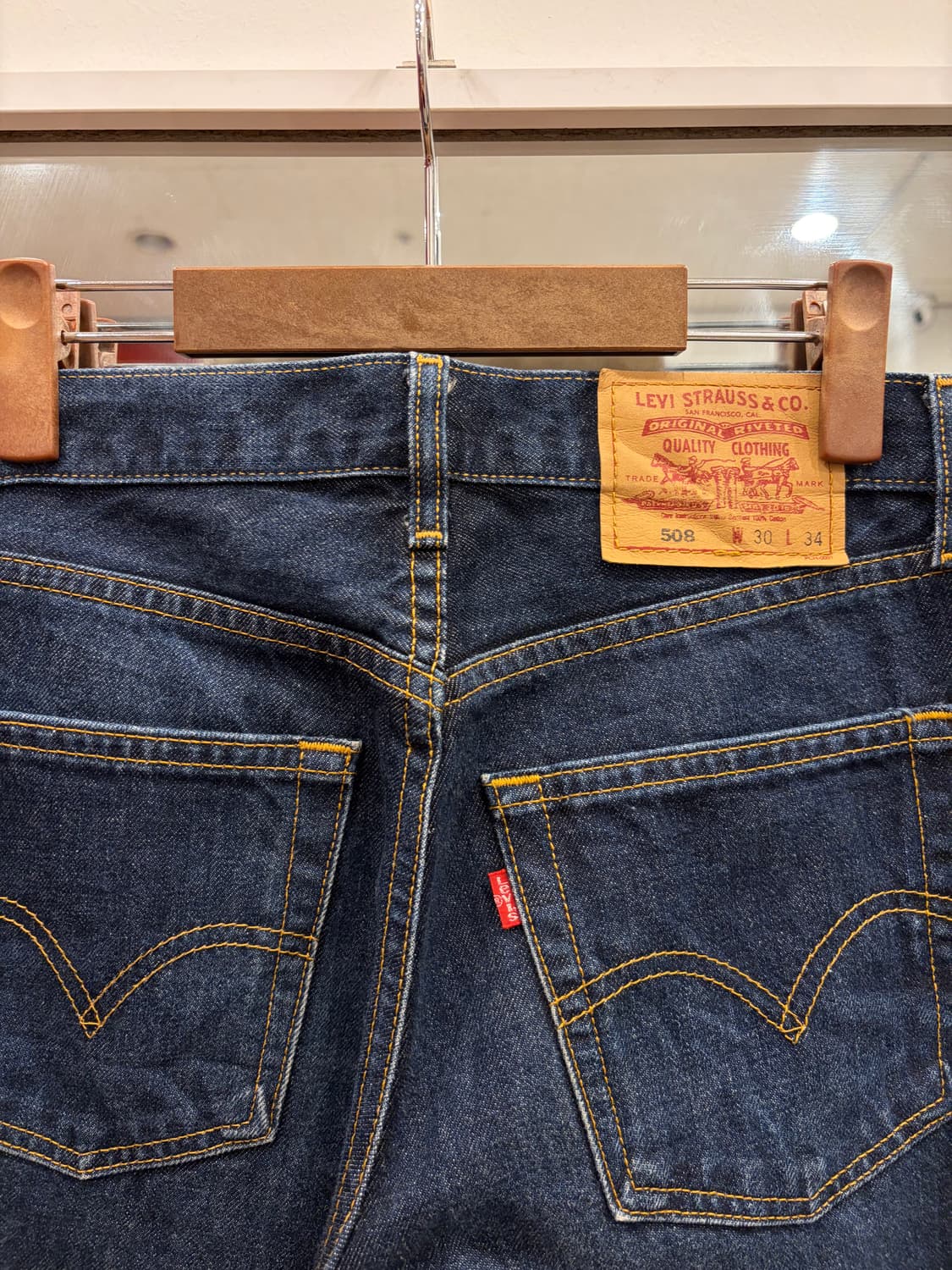 90s Levis 리바이스 508 데님 팬츠 (30inch) 상품이미지5