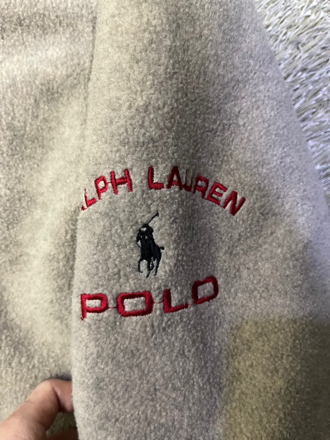 폴로 후리스 후드집업 상품이미지3