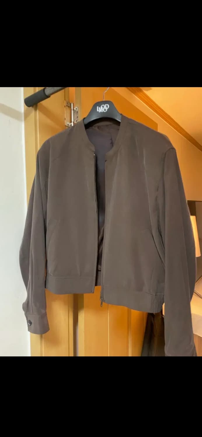 엘무드 블루종 자켓 브라운 상품이미지1