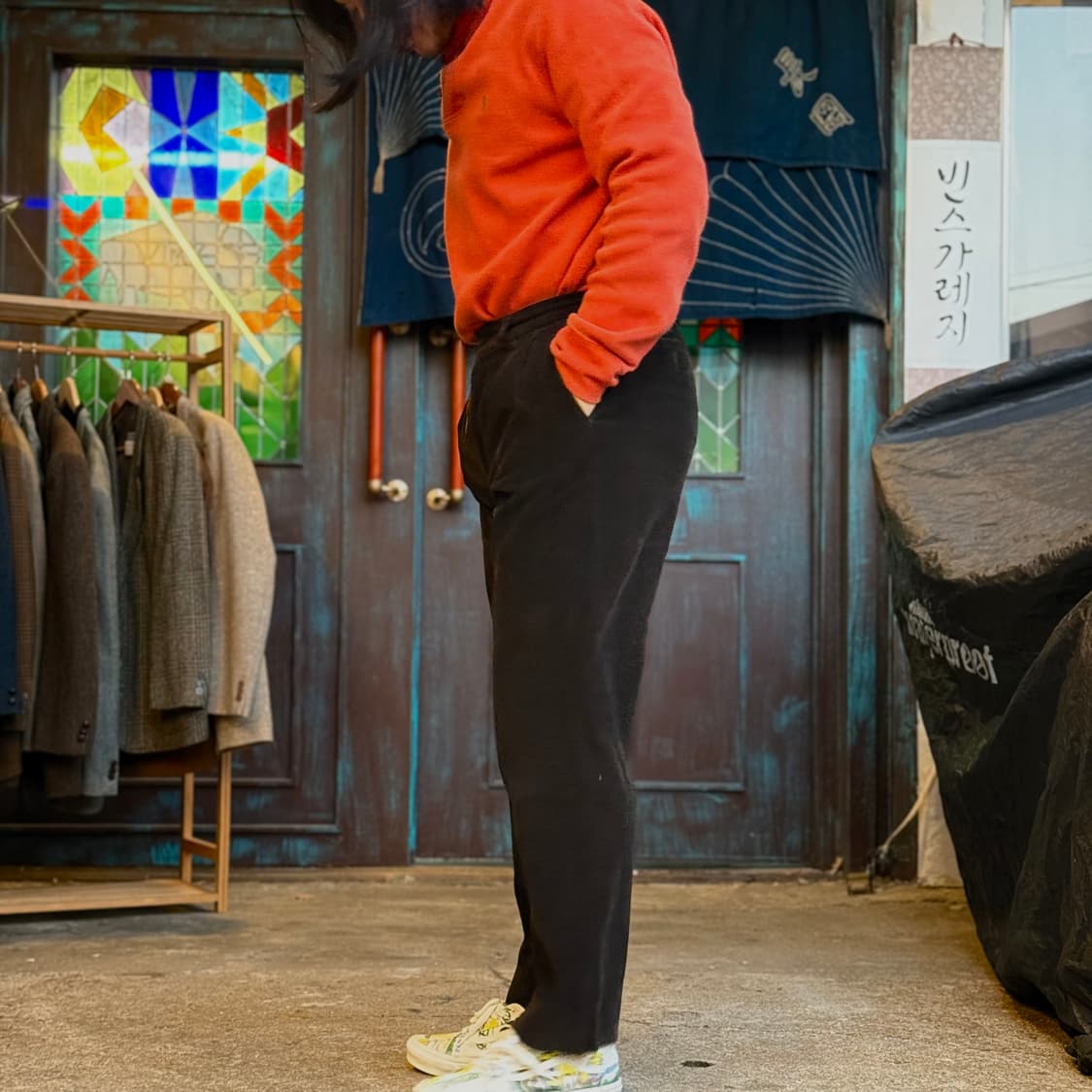 Belfe & Belfe 투턱 코듀로이 팬츠 32 상품이미지7