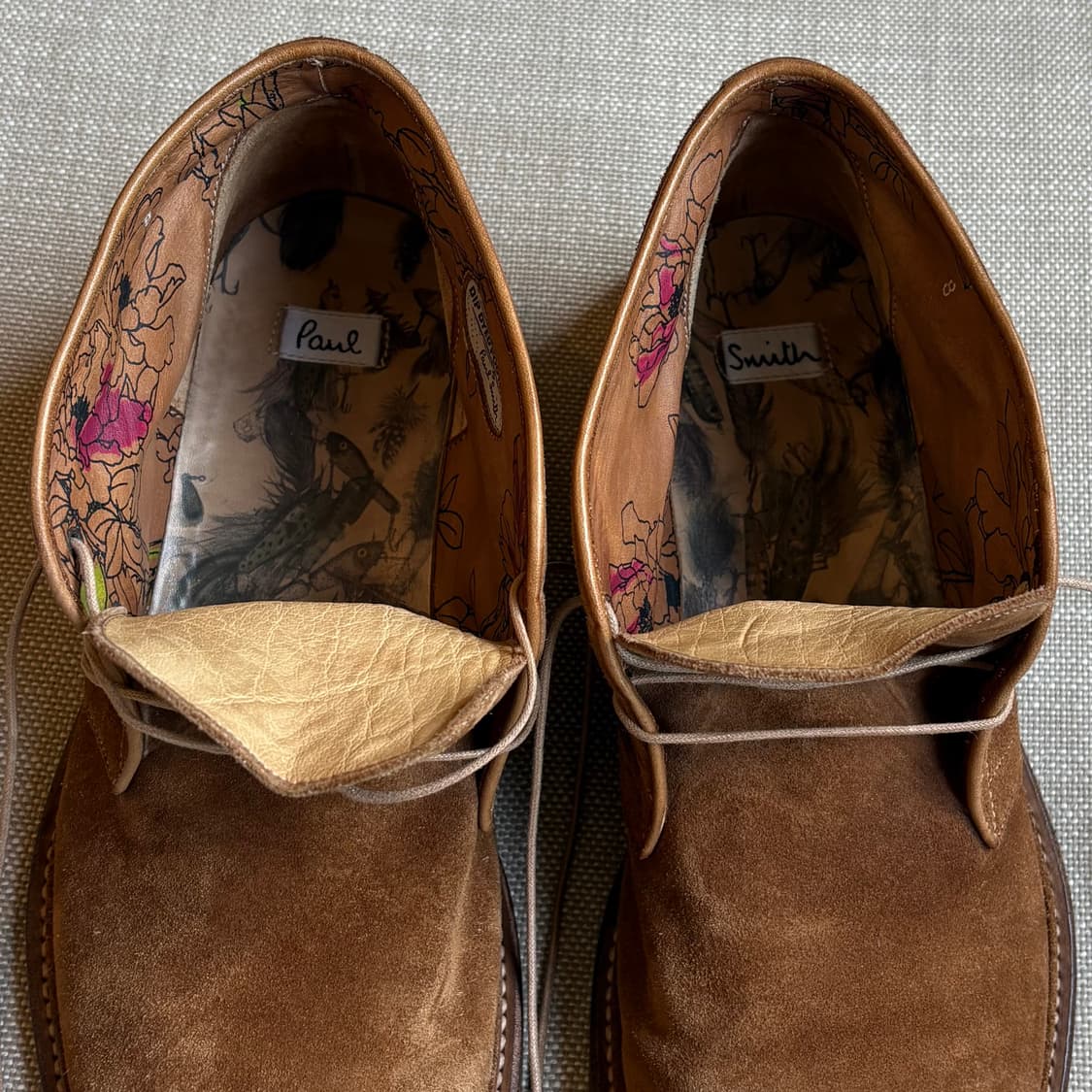 [UK8] Paul Smith 카멜 브라운 스웨이드 처카 부츠 상품이미지9