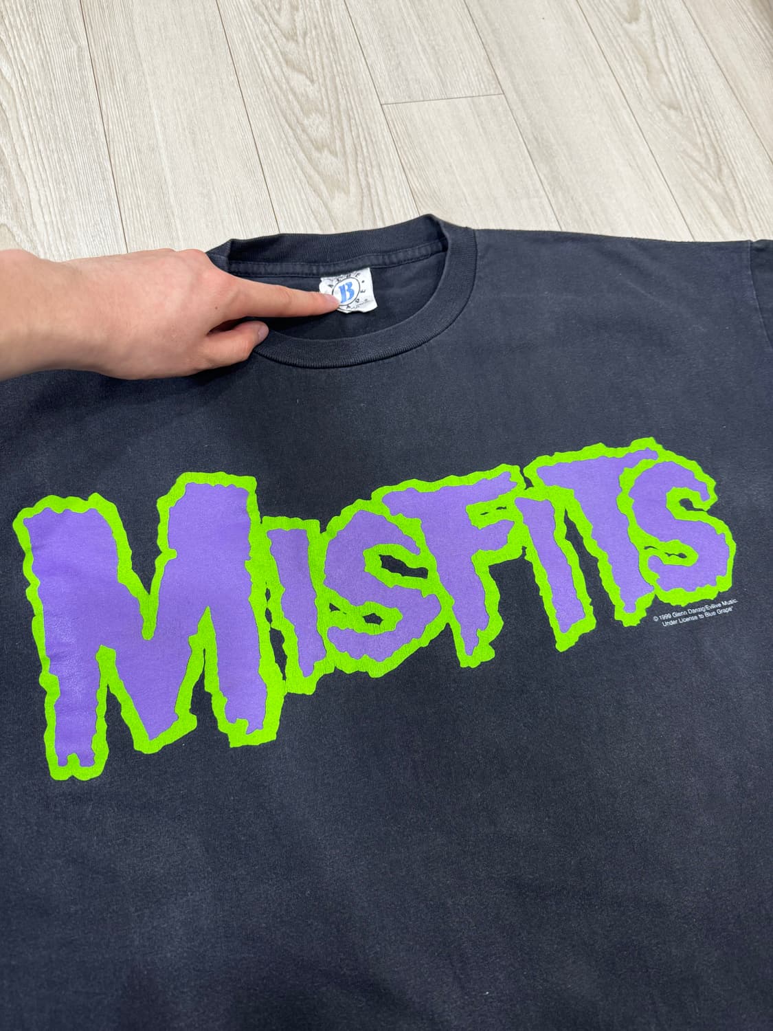 빈티지 미스핏츠 misfits 티셔츠 상품이미지3