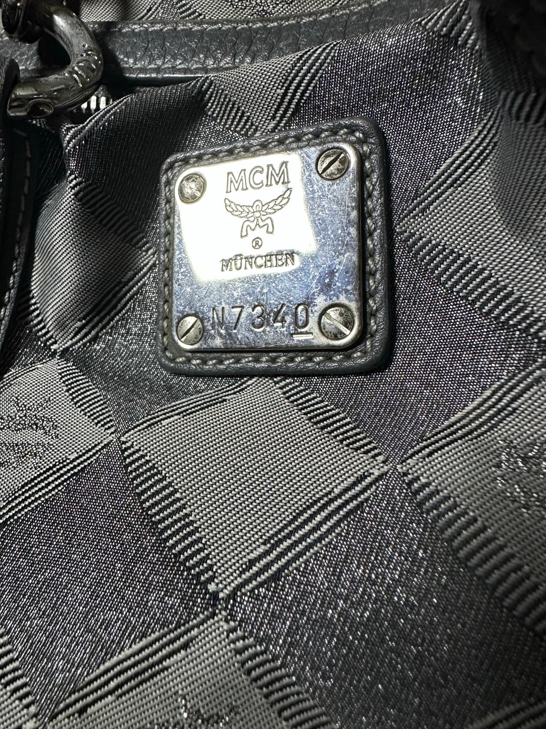 MCM 은장 체인 숄더백 토트백 상품이미지3