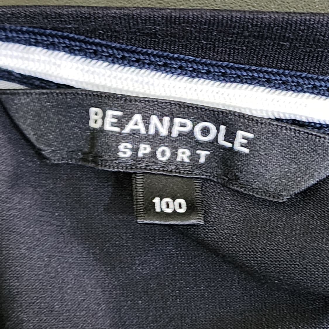 [100] Beanpole Sport 미니로고 반팔 티셔츠 (블랙) 상품이미지4
