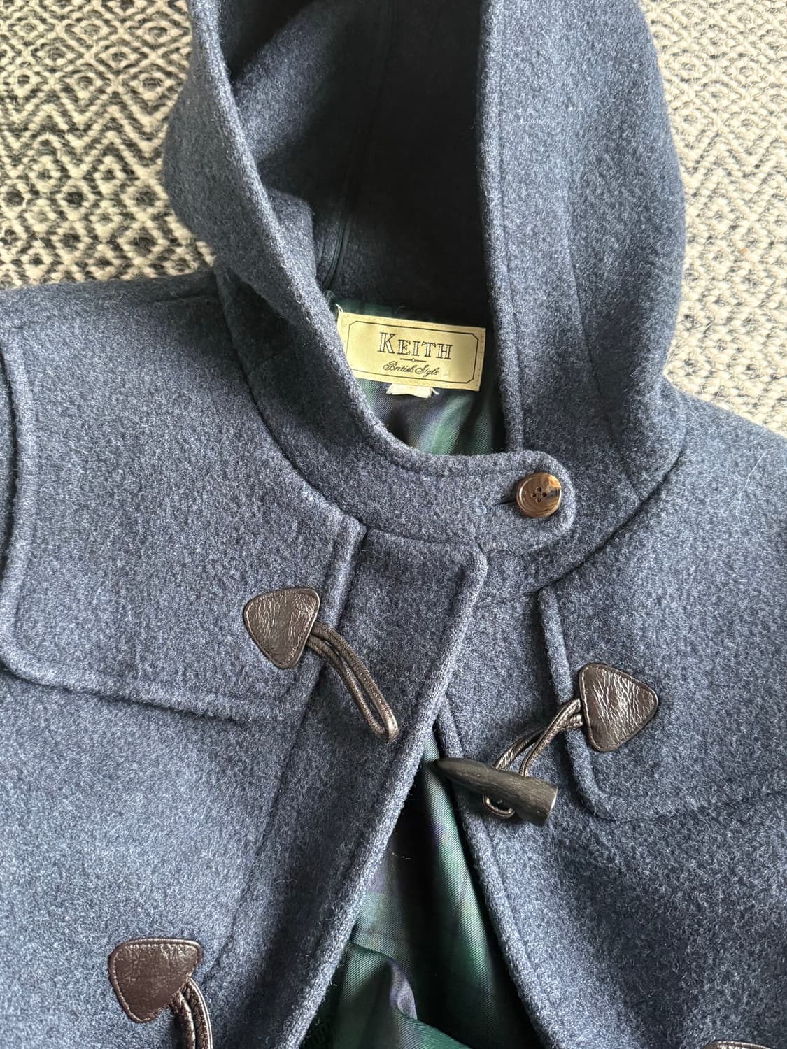 Keith 네이비 더플코트 상품이미지1