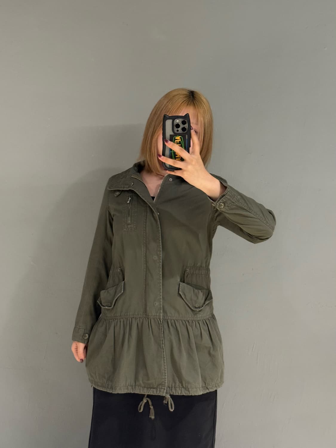 frill detail pocket detail jacket 상품이미지1