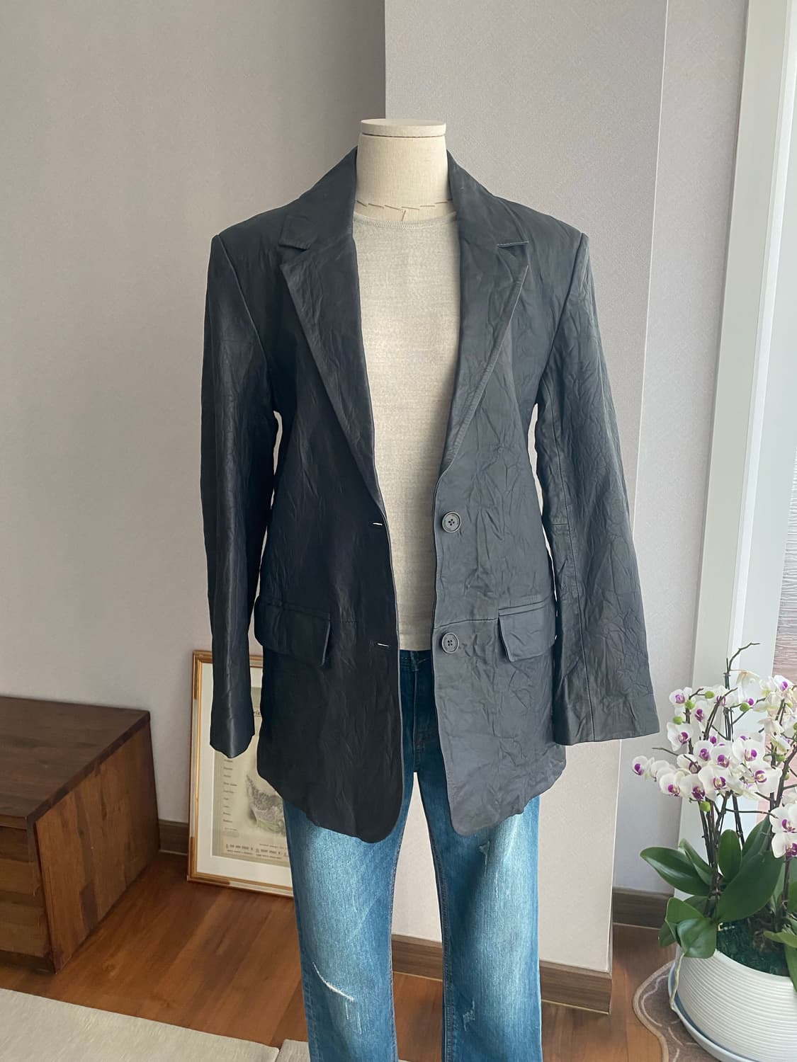 Zadig&Voltaire 자딕앤볼테르 가죽쟈켓(34,미착용) 상품이미지8