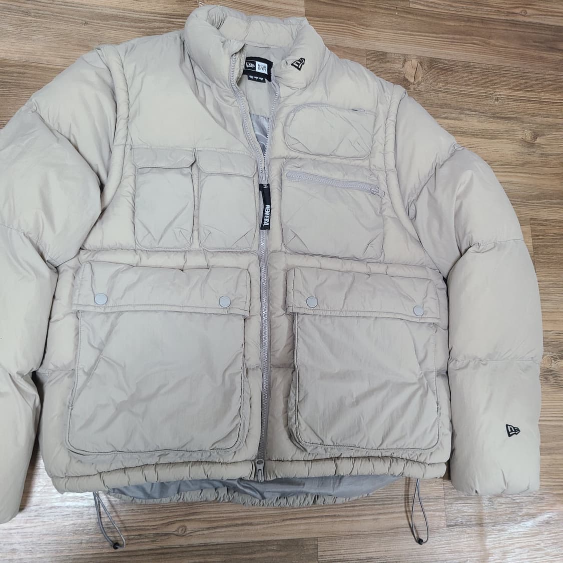 [L100] 뉴에라 푸퍼다운 남녀공용 베스트 패딩 자켓 상품이미지3