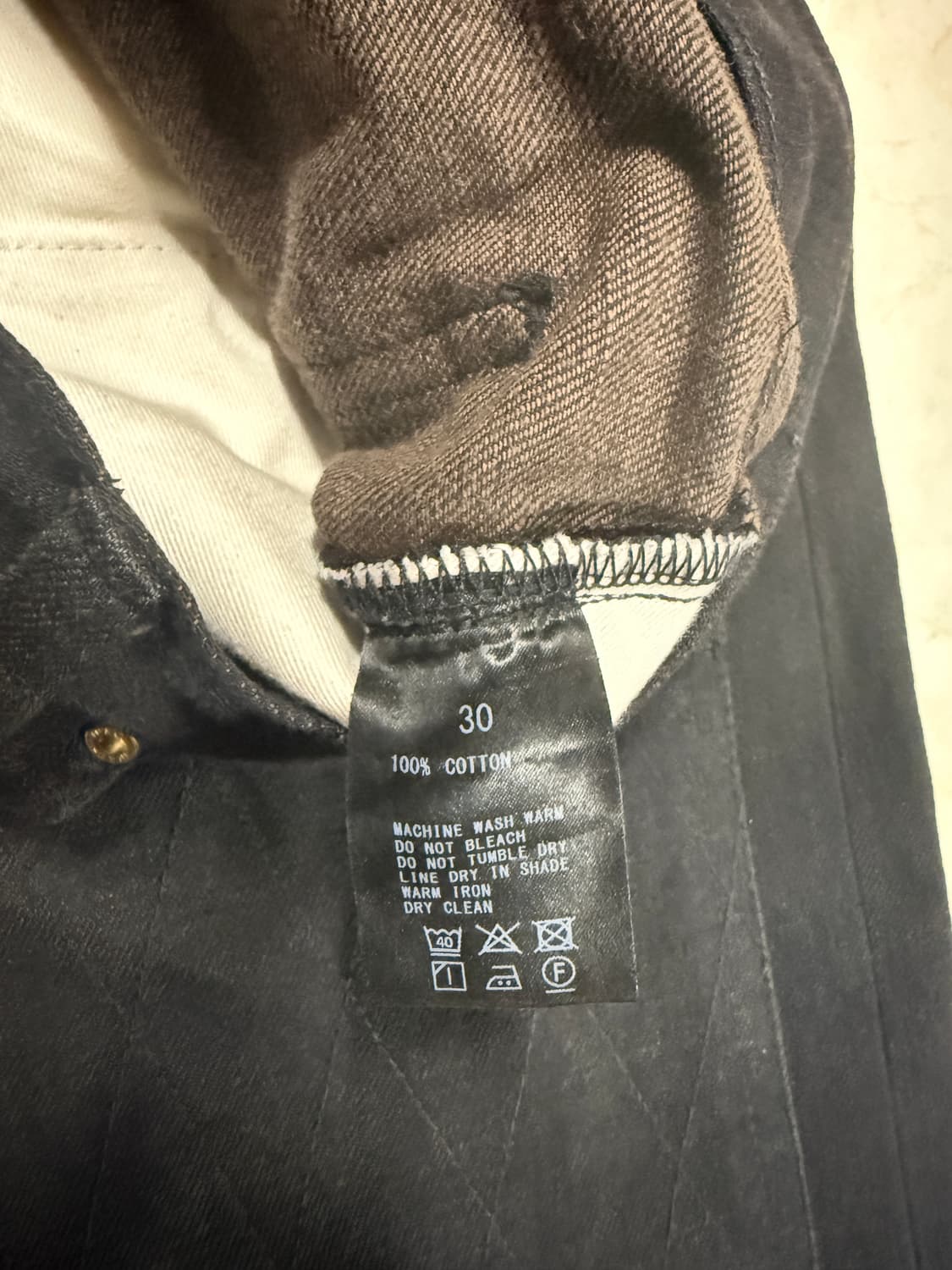 트로피 클로딩 더블니 1908 30사이즈 상품이미지2