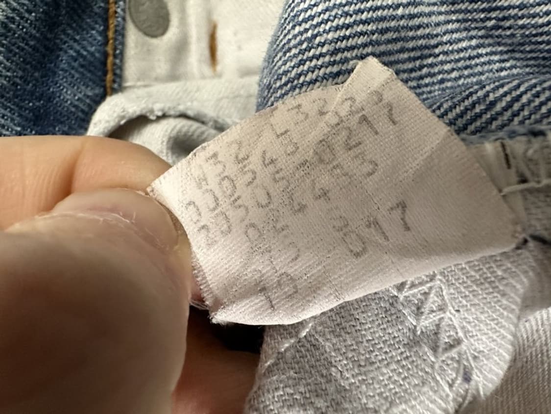 [W32L32] LEVI'S 리바이스505 90s USA 오렌지탭 빈티지 상품이미지6