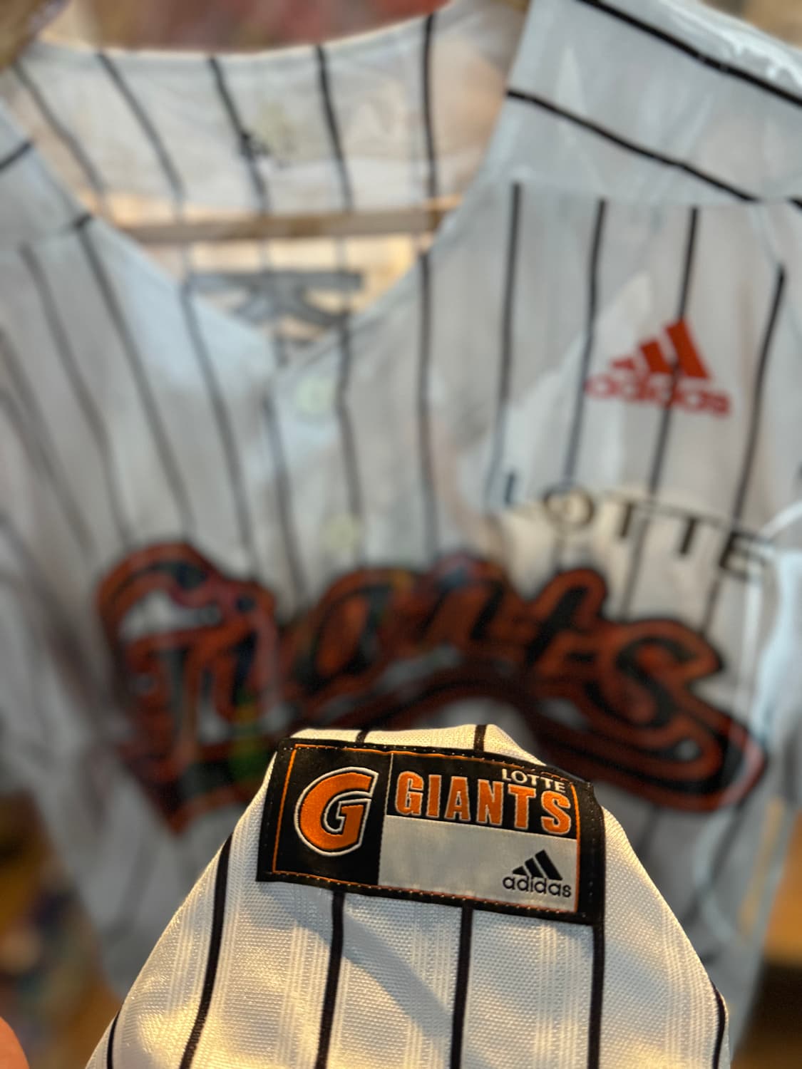 아디다스 롯데자이언츠 전준우 유니폼 상품이미지4