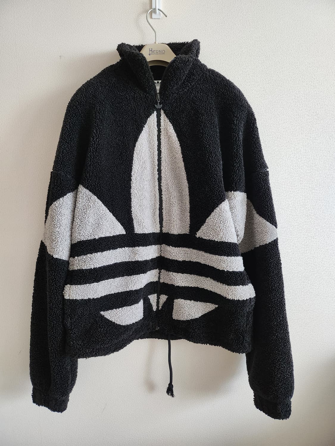 아디다스 빅로고뽀글이자켓(M 상품이미지1