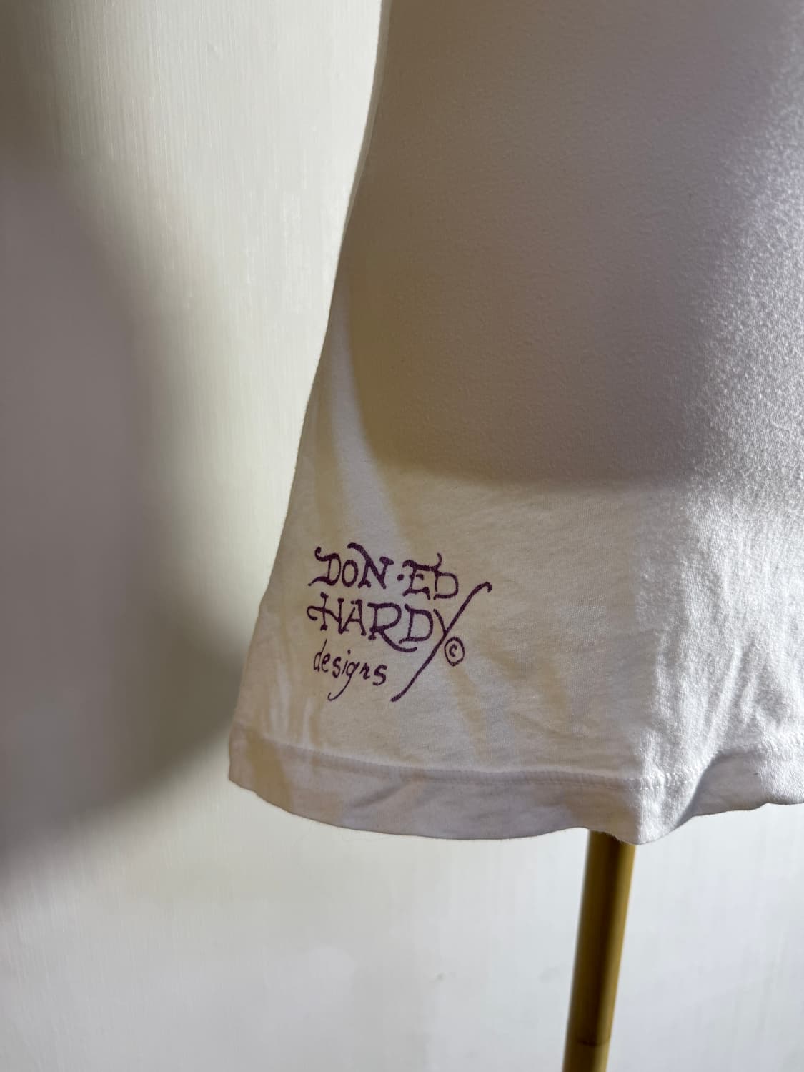 에드하디 큐빅 디테일 티셔츠 y2k 타투 올드스쿨 상품이미지6