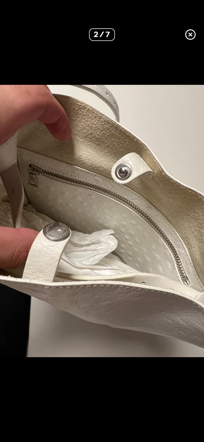 재판매 아워레가시 오스트리치 서브 토트백 상품이미지2