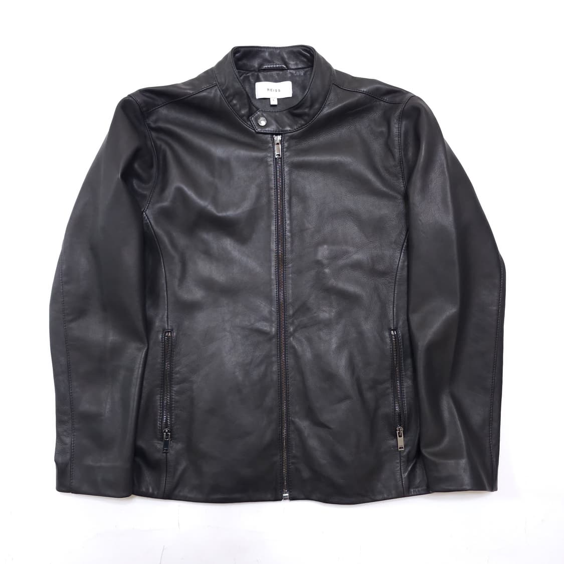 Reiss 리스 램스킨 바이커 레더자켓 상품이미지2