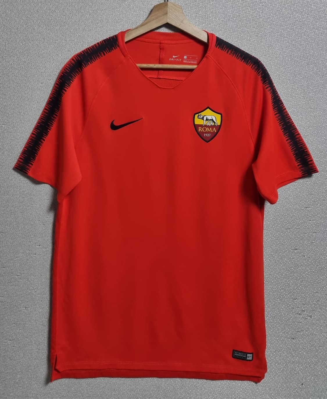 L ) 나이키 AS로마 19-20 레드 기능성 반팔티 상품이미지1
