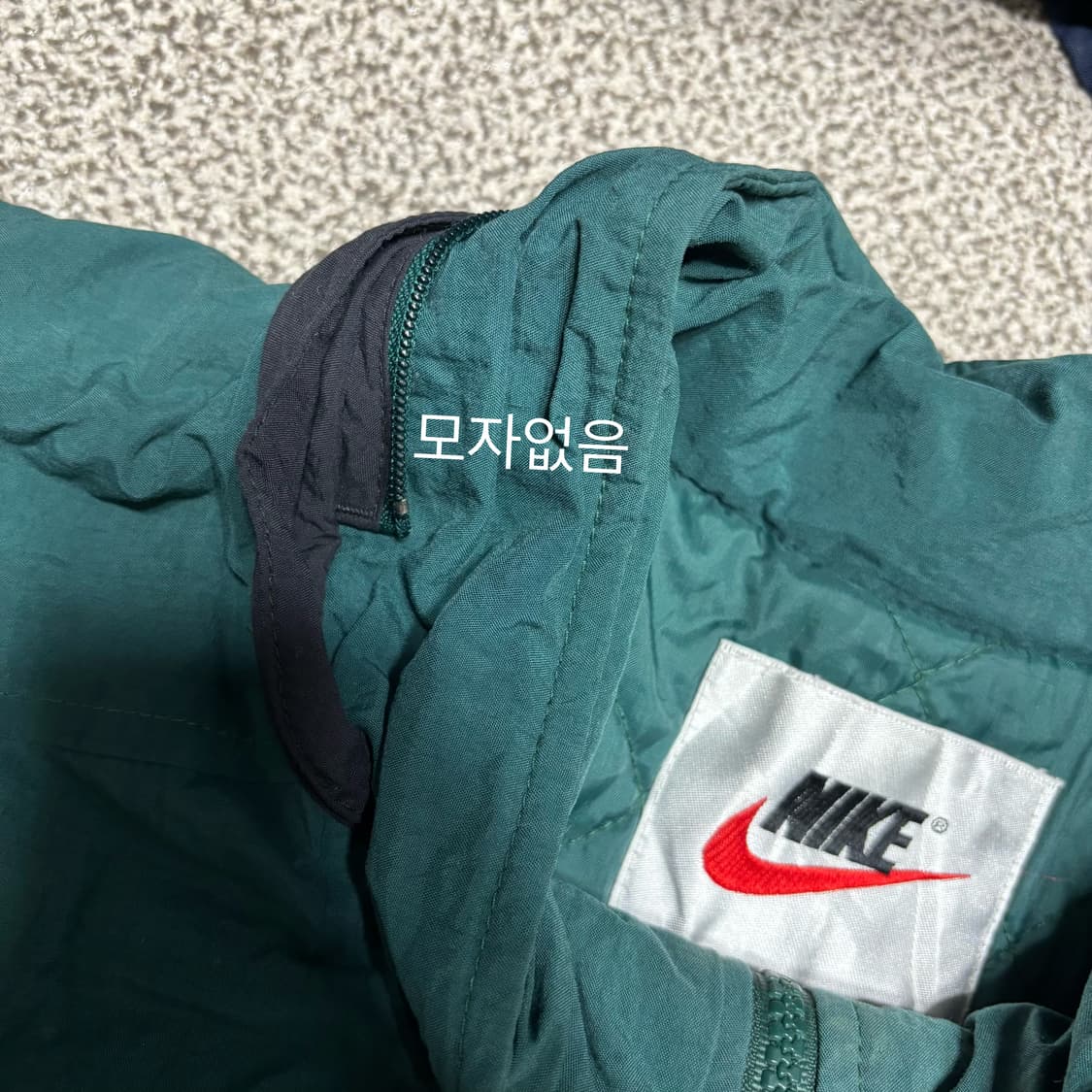 [택포] Nike 나이키 올드스쿨 스우시 롱 패딩 바람막이 [A] 상품이미지5
