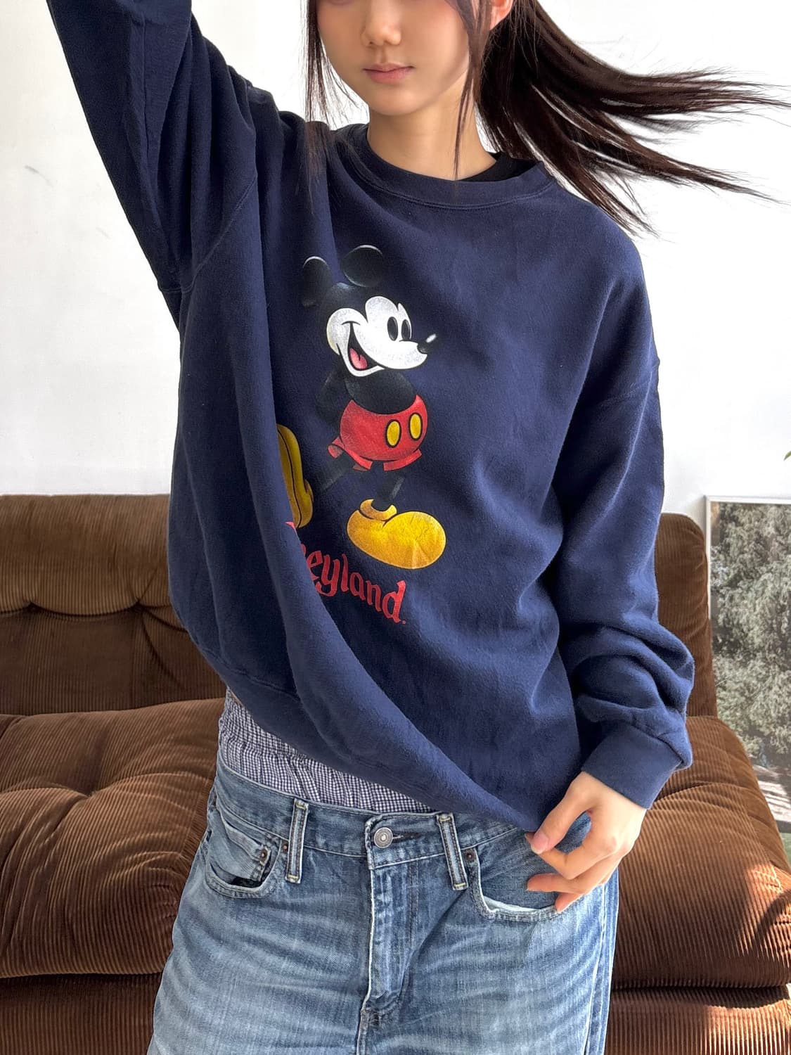 디즈니 미키마우스 맨투맨 상품이미지2