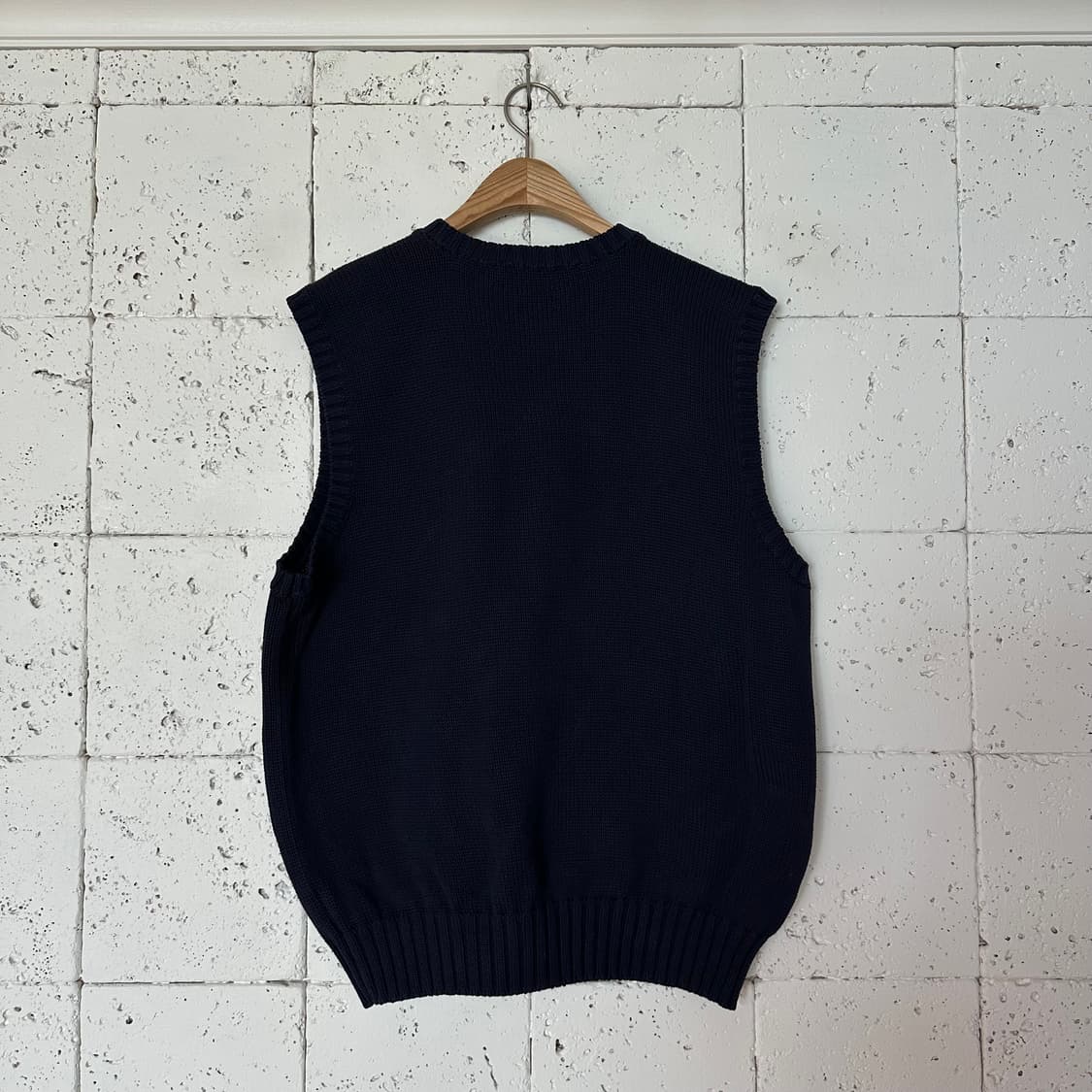 L 폴로 랄프로렌 코튼 니트 조끼 상품이미지5