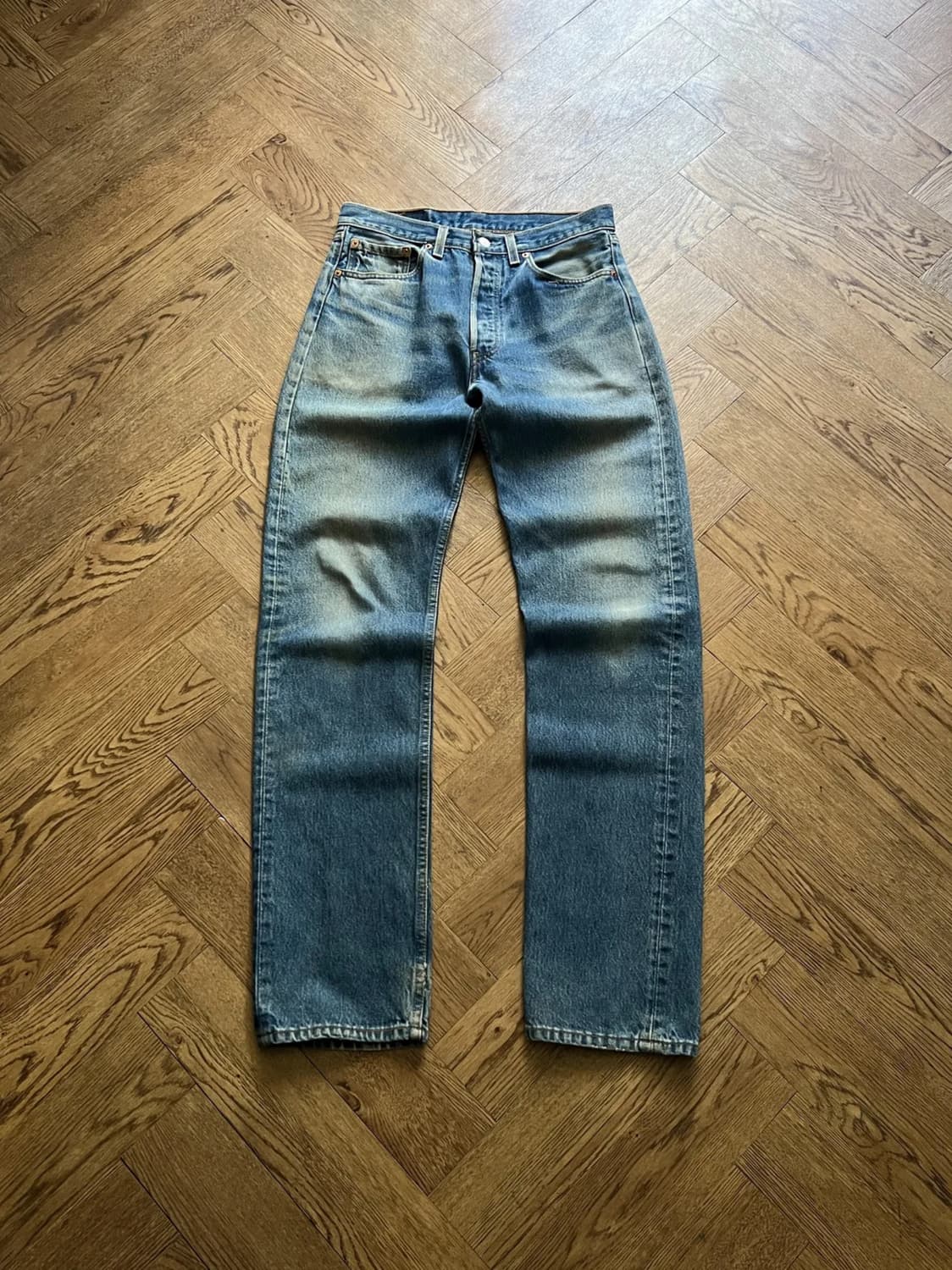 [32]90's 리바이스 501XX USA Made 데님 팬츠 S32 상품이미지1