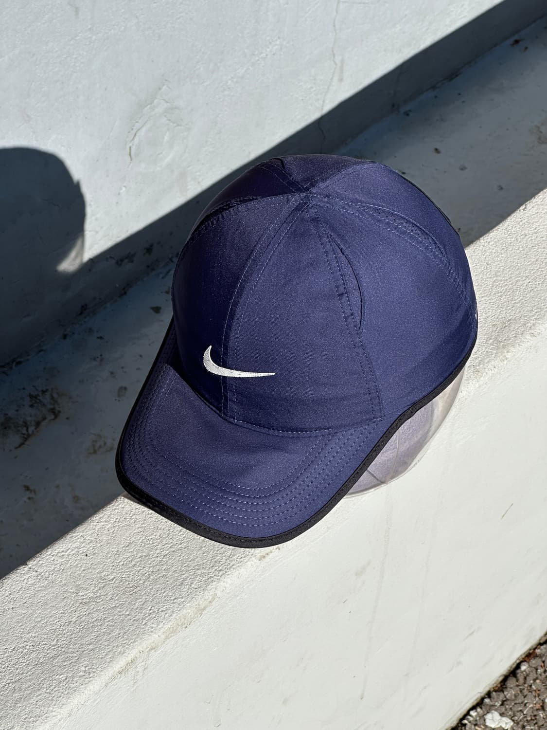 [F] 나이키 로고 네이비 볼캡 모자 상품이미지2