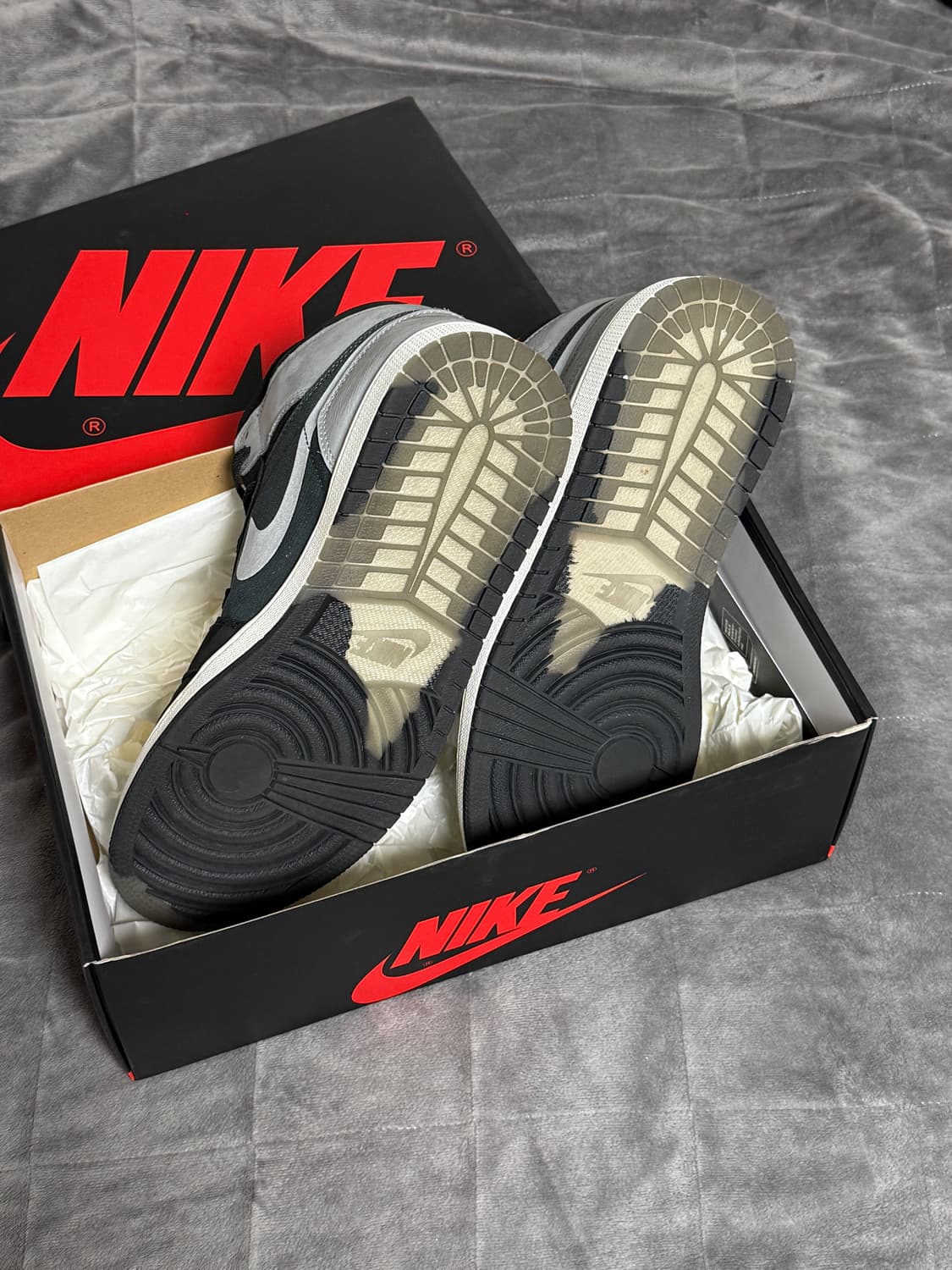 나이키 에어조던1 하이 고어텍스 파티클 그레이(A+ 중고상품) 상품이미지4